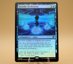 Moonlit Meditation | 69 | Rare | Foil | EOE | MTG | Store Promo Eligible - Image 1