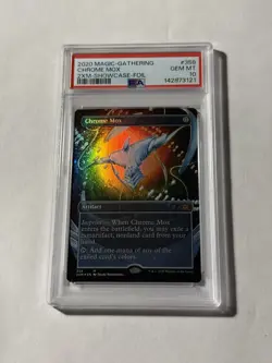 Chrome Mox Borderless Showcase Foil 2XM 358 PSA 10 (MTG Double Masters 2020) - Image 1