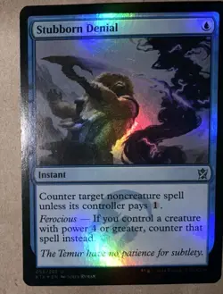 Stubborn Denial Khans of Tarkir Foil - Image 4