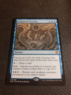 [MTG] Season of Weaving (0068) (BLB) NM - Image 1