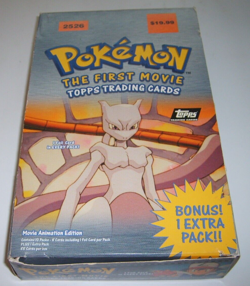 Topps POKEMON The First Movie Trading Cards Booster Box & Insert ONLY no cards - Image 1