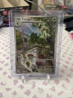 Pokemon TCG: Floragato 197/193 Illustration Rare Holo S&V Paldea Evolved NM - Image 1