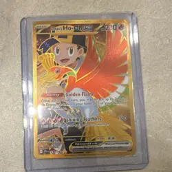 Pokemon Ethan's Ho-Oh EX 239/182 Destined Rivals Hyper Rare Full Art Holo 230 HP - Image 1