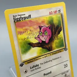 Jigglypuff 54/64 - Jungle - 1st Edition - Pokemon TCG - Image 1