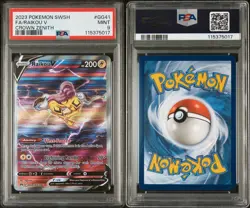 PSA 9 Raikou V Galarian Gallery GG41/GG70 Crown Zenith Pokemon English Mint - Image 3