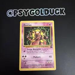 Pokemon Mewtwo WOTC Black Star Promo 14 A36 - Image 1