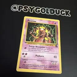 Pokemon Mewtwo WOTC Black Star Promo 14 A36 - Image 2
