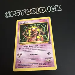 Pokemon Mewtwo WOTC Black Star Promo 14 A36 - Image 3