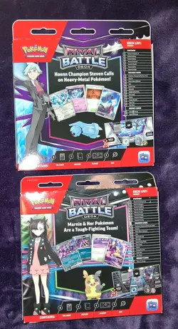 Pokemon Rival Battle Decks Marnie and Stephen LOT of 2 New Sealed Morpeko Beldum - Image 3