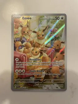 Pokemon TCG: Eevee 188/167 Illustration Rare Twilight Masquerade Mint - Image 1