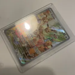 Pokemon TCG: Eevee 188/167 Illustration Rare Twilight Masquerade Mint - Image 5