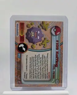 Pokemon - Topps 1999 - Koffing #109 - TV Animation Series - Image 4