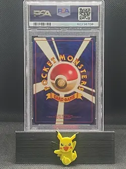Hitmonlee Holo 1997 Pokemon Japanese Fossil #106 PSA 9 - Image 2