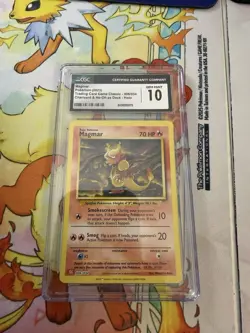 Pokemon TCG Magmar Classic Collection Holo 006/034 CGC 10 - Image 1