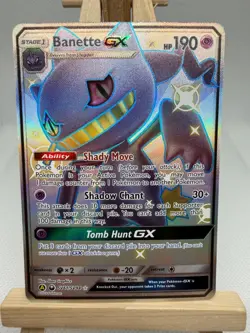 Pokemon TCG Banette GX Hidden Fates SV61/SV94 Holo Full Art - Image 1