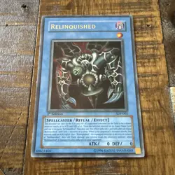 Yu-Gi-Oh! Relinquished SDP-001 1st Edition M/NM - Image 1
