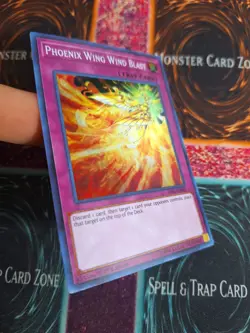Yu-Gi-Oh! Phoenix Wing Wind Blast HISU-EN045 Super Rare 1st Edition Near Mint - Image 2