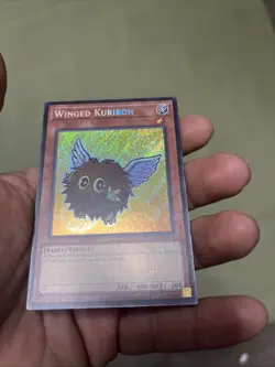 Yugioh Winged Kuriboh MZMU-EN064 Secret Rare 1st Edition NM - Image 2