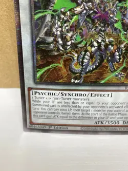 Psychic End Punisher RA02-EN032 Quarter Century Secret Rare NM Yu-Gi-Oh 1st Ed - Image 5