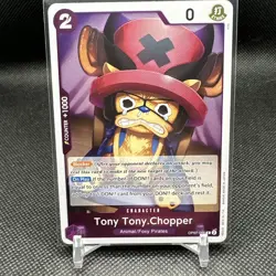(Purple Playset) (x4) One Piece TCG ENG OP07-066 Tony Tony.Chopper R Foil - Image 2