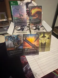 Riftbound League of Legends Spiritfold Booster Box Ripped, All Cards From Box - Image 1