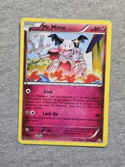 Mr. Mime 101/160 Uncommon XY Primal Clash Pokemon Card - Image 1