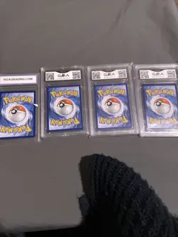Lot Of 4 Graded Pokemon Cards GMA(3) RMA(1) Pokemon Cards -8,8.5 Pikachu,various - Image 3