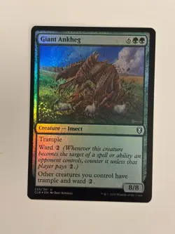 Giant Ankheg Commander Legends: Battle for Baldur's Gate Foil Magic Card - Image 1
