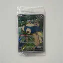 Pokemon TCG Snorlax 051 Sv: Scarlet & Violet Promo Holo 150 HP English Card - Image 1