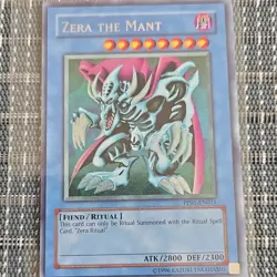 Yu-Gi-Oh! Zera the Mant PP01-EN011 Ritual Monster Card 2800 ATK 2300 DEF TCG - Image 1
