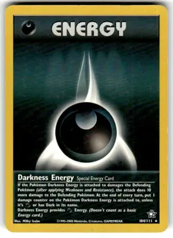 Pokemon Dark Energy Neo Genesis 2000 Card 104/111 LP - Image 1