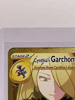 Pokemon TCG Cynthia's Garchomp EX Holo Card 241/182 Sv10: Destined Rivals - Image 2