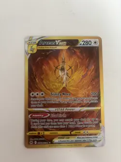 Arceus VStar GG70/GG70 Crown Zenith Galarian Gallery Pokemon Card NM - Image 1