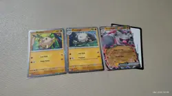Mankey, Primeape, Annihilape EX Scarlet & Violet Promo Pokemon Cards Cosmos Holo - Image 1