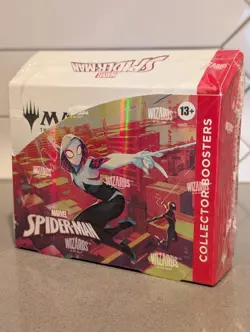 Magic The Gathering Spider Man Collector Booster Box READY TO SHIP - Image 1