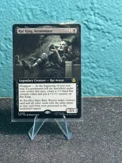 MTG Rat King Verminister Normal R Teenage Mutant Ninja Turtles TMT 71 NM Magic - Image 1