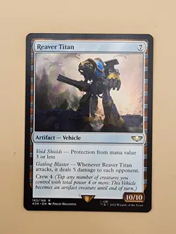 Reaver Titan Universes Beyond: Warhammer 40000 Regular Lightly Played LP - Image 2