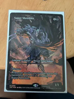 Super Shredder (Showcase) Teenage Mutant Ninja Turtles Foil - Image 1