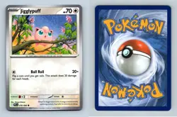 Jigglypuff #076/094 Phantasmal Flames Common Pokemon 2025 TCG Card - Image 1