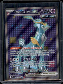 Iron Crown ex - 191/162 Temporal Forces (Pokemon) Full Art Ultra Rare - Image 1