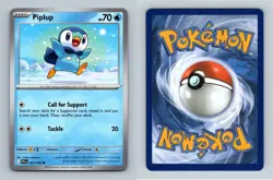 Piplup #027/094 Phantasmal Flames Common Pokemon 2025 TCG Card - Image 1