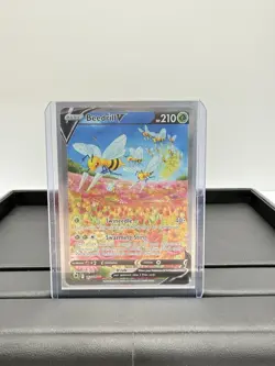 Pokemon Beedrill V Full Art Ultra Rare Holo Astral Radiance 161/189 210 HP Card - Image 1
