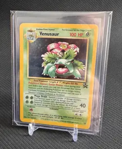 Pokemon Venusaur Holo Black Star Promo Card #13 - Year 2000 - Vintage - Image 1
