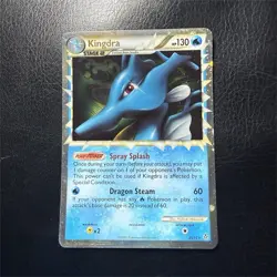 Kingdra Prime Ultra Rare Holo 85/95 Unleashed Stage 2 130 HP Pokemon TCG English - Image 1