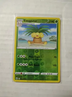 Pokemon - Exeggutor - 002/172 - Reverse Holo - Brilliant Stars - - Image 1