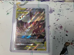 Pokemon TCG Espeon & Deoxys GX Tag Team SM240 Black Star Promo Holo NM - Image 1