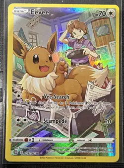 Pokemon Eevee Flareon Jolteon Vaporeon Holo Brilliant Stars Trainer Gallery - Image 4