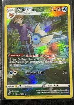 Pokemon Eevee Flareon Jolteon Vaporeon Holo Brilliant Stars Trainer Gallery - Image 5