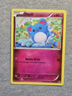 Marill 76/114 Common Steam Siege Pokemon TCG - Image 1