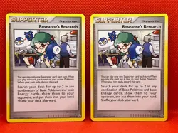 Pokemon Tcg Roseanne's Research 125/132 Secret Wonders Non Holo x2 - Image 1